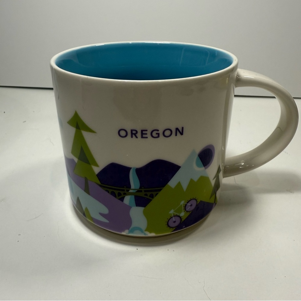 Starbucks Oregon You Are Here  Ceramic Mug - Picture 2 of 5